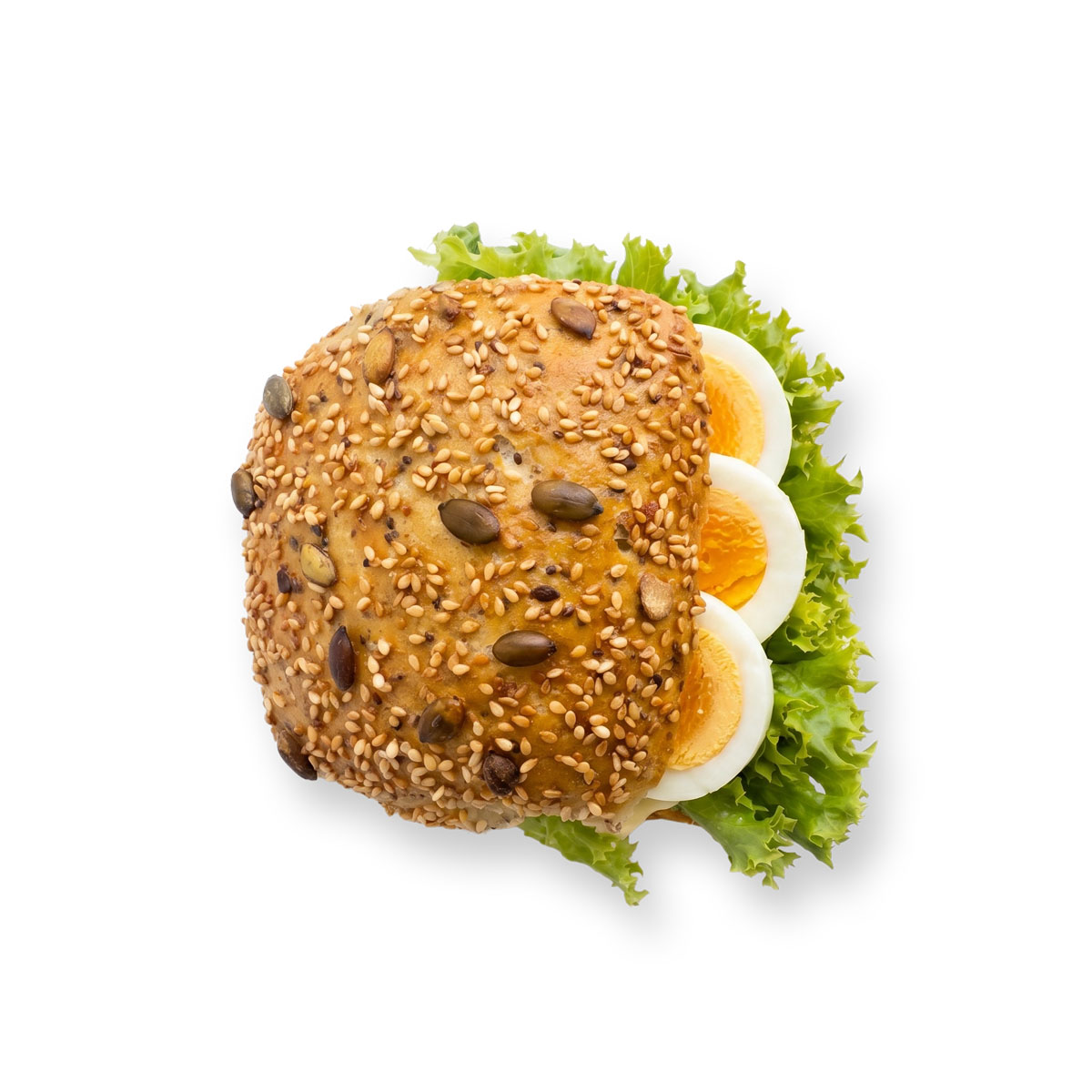 Strongman-Brötchen mit Ei – Bild 2