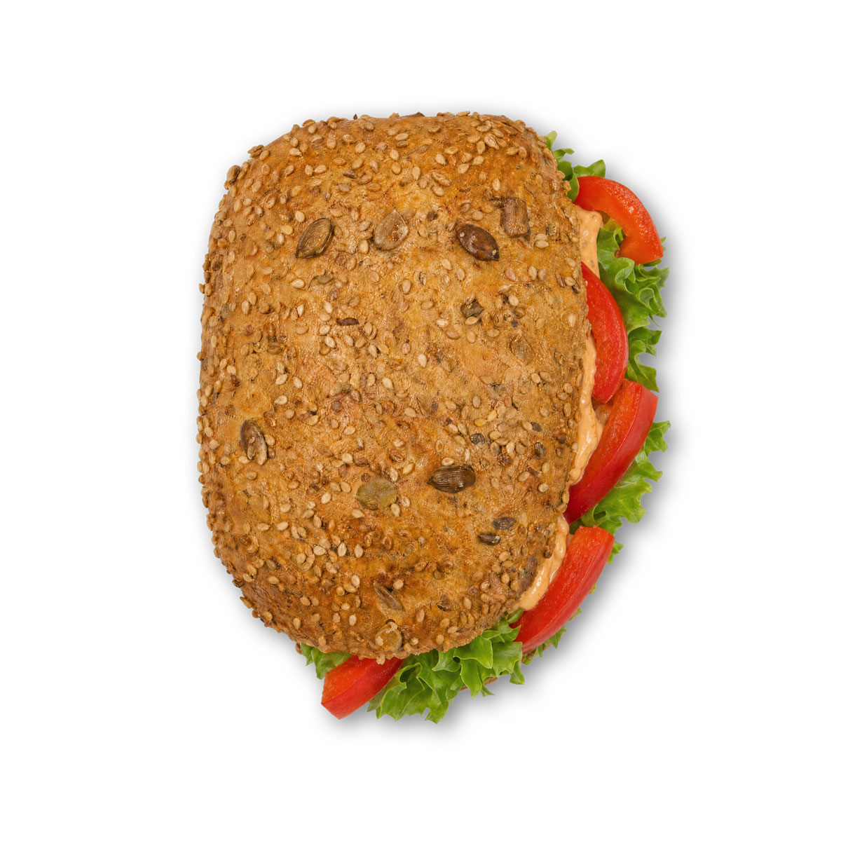 Strongman-Brötchen mit Paprika-Frischkäse – Bild 2